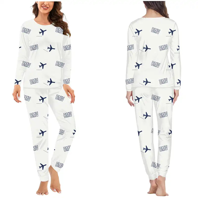 Buon Ma Thuot Airport (BMV) Pajamas - Women Pajamas - White