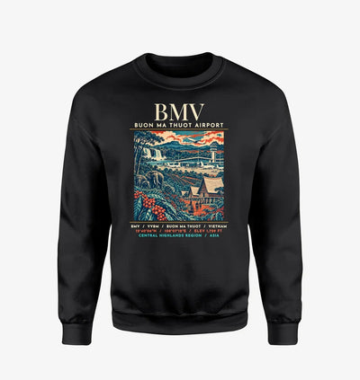 BMV - Poster - Sweatshirt - Black