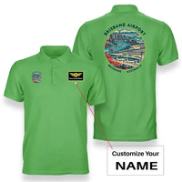 Thumbnail for BNE - Badge - Double-Side Polo - Light Green + Name