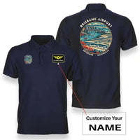 Thumbnail for BNE - Badge - Double-Side Polo - Navy Blue + Name