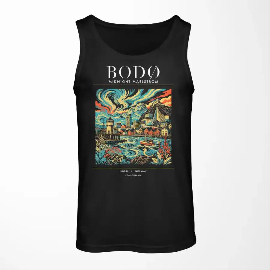BODØ - Poster - Tank Top - Black