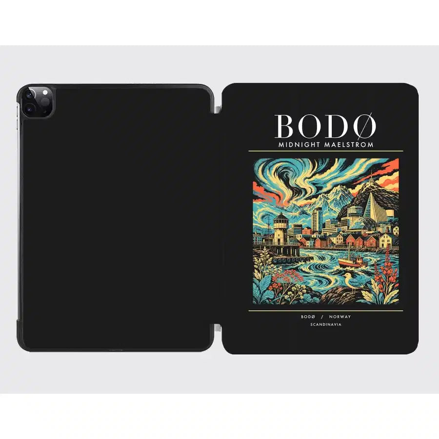 BODØ - Poster - iPad Case - Black