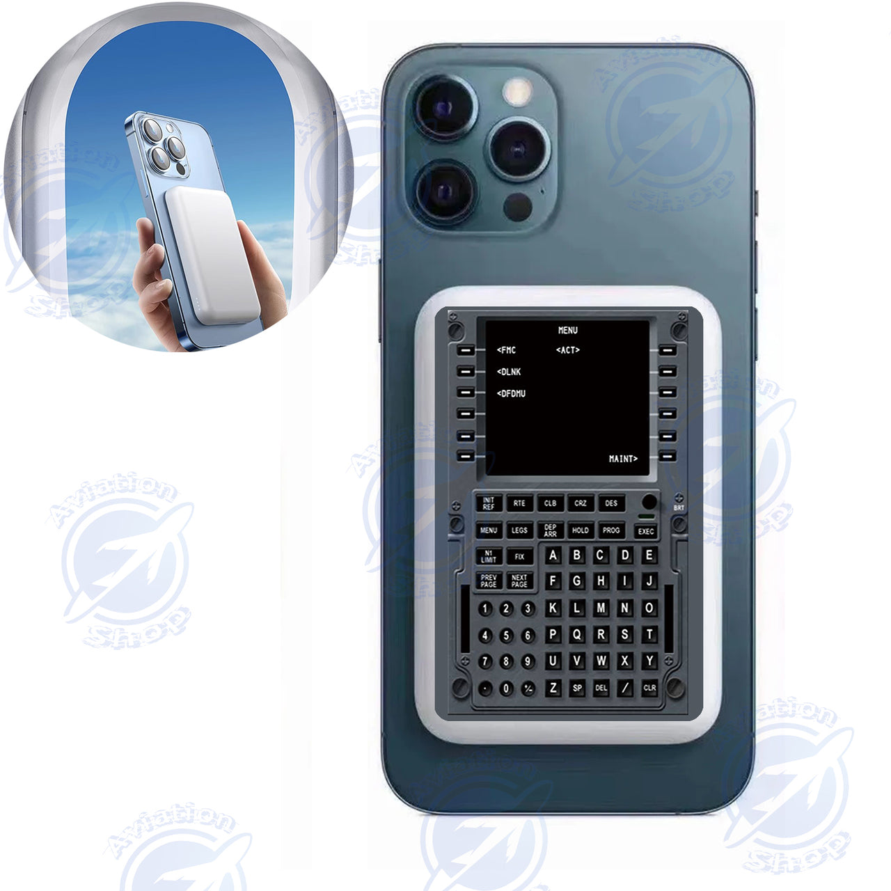 BOEING 737 FLIGHT MANAGEMENT Designed MagSafe PowerBanks