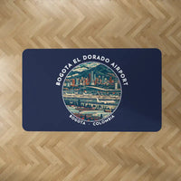 Thumbnail for Bogota El Dorado International Airport (BOG) Carpets - Carpet Rectangle - Badge - Dark Blue V2