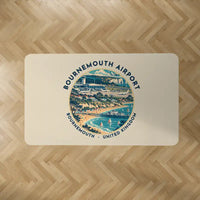 Thumbnail for Bournemouth Airport (BOH) Carpets - Carpet Rectangle - Badge - Beige V2