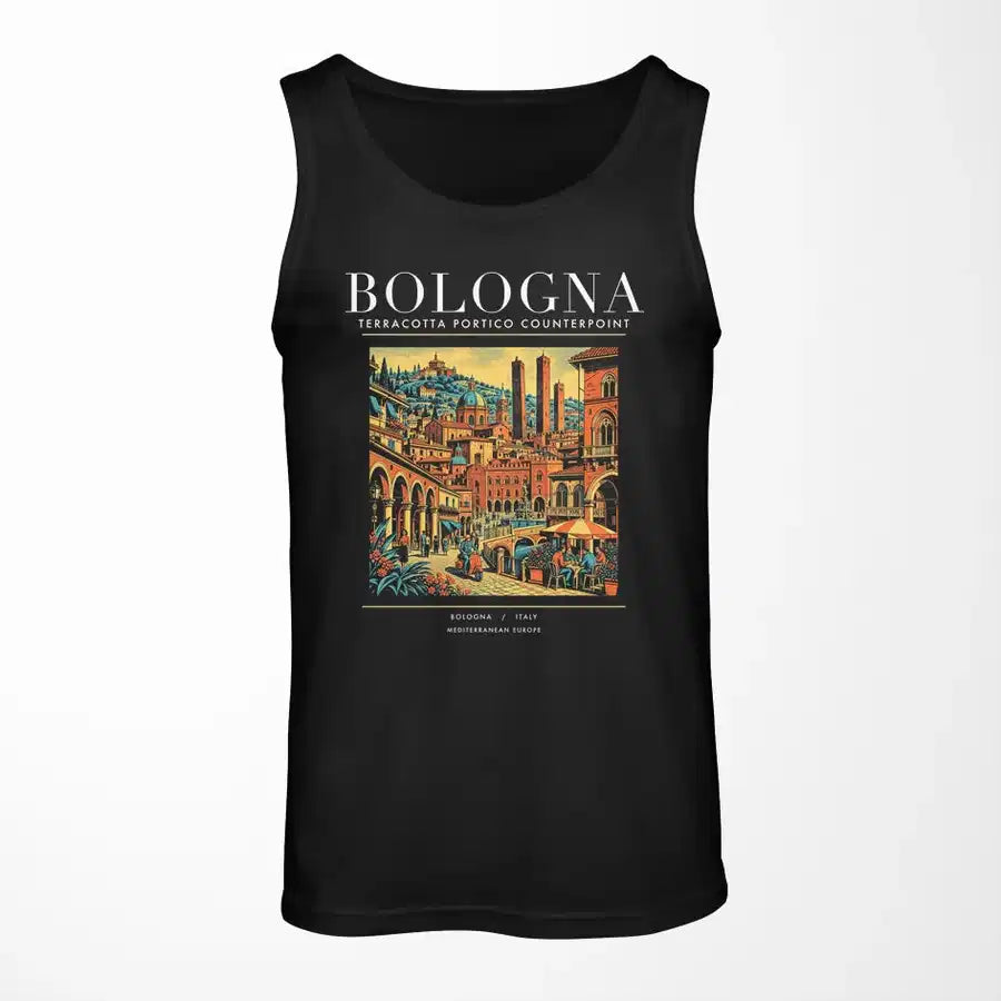 BOLOGNA - Poster - Tank Top - Black
