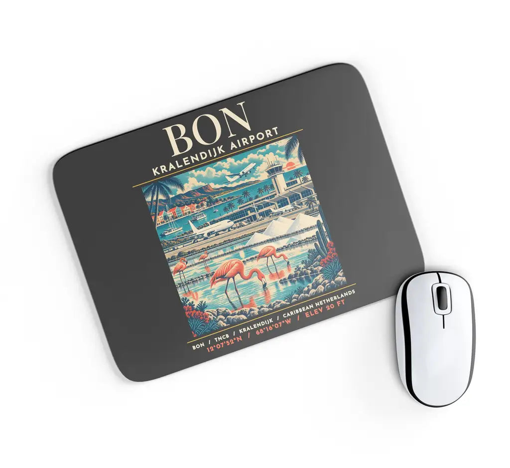 BON - Poster - Mouse Pad - Black