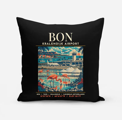 BON - Poster - Pillow - Black