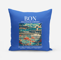 Thumbnail for BON - Poster - Pillow - Blue