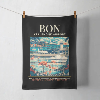 BON - Poster - Towel - Black