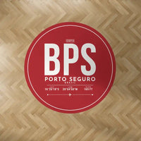 Thumbnail for Porto Seguro International Airport (BPS) Carpets - Carpet Round - ID Tag - Red V2