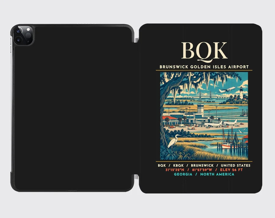 BQK - Poster - iPad Case - Black