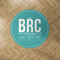 Thumbnail for San Carlos de Bariloche Airport (BRC) Carpets - Carpet Round - ID Tag - Turquoise V2