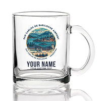 Thumbnail for San Carlos de Bariloche Airport (BRC) Glasses - Badge + Name - Coffee & Tea Glass