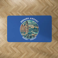 Thumbnail for Bremen Airport (BRE) Carpets - Carpet Rectangle - Badge - Blue V2