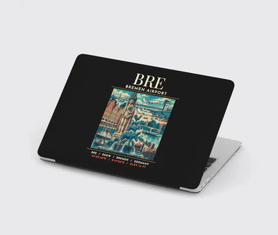 BRE - Poster - MacBook Case - Black