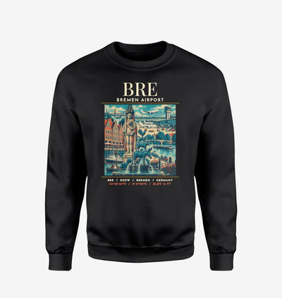 BRE - Poster - Sweatshirt - Black
