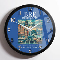 Thumbnail for BRE - Poster - Wall Clock Framed - Blue