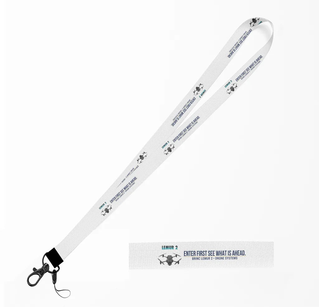 BRINC LEMUR 2 lanyard - white