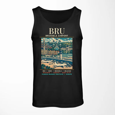BRU - Poster - Tank Top - Black