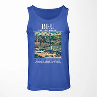 Thumbnail for BRU - Poster - Tank Top - Blue