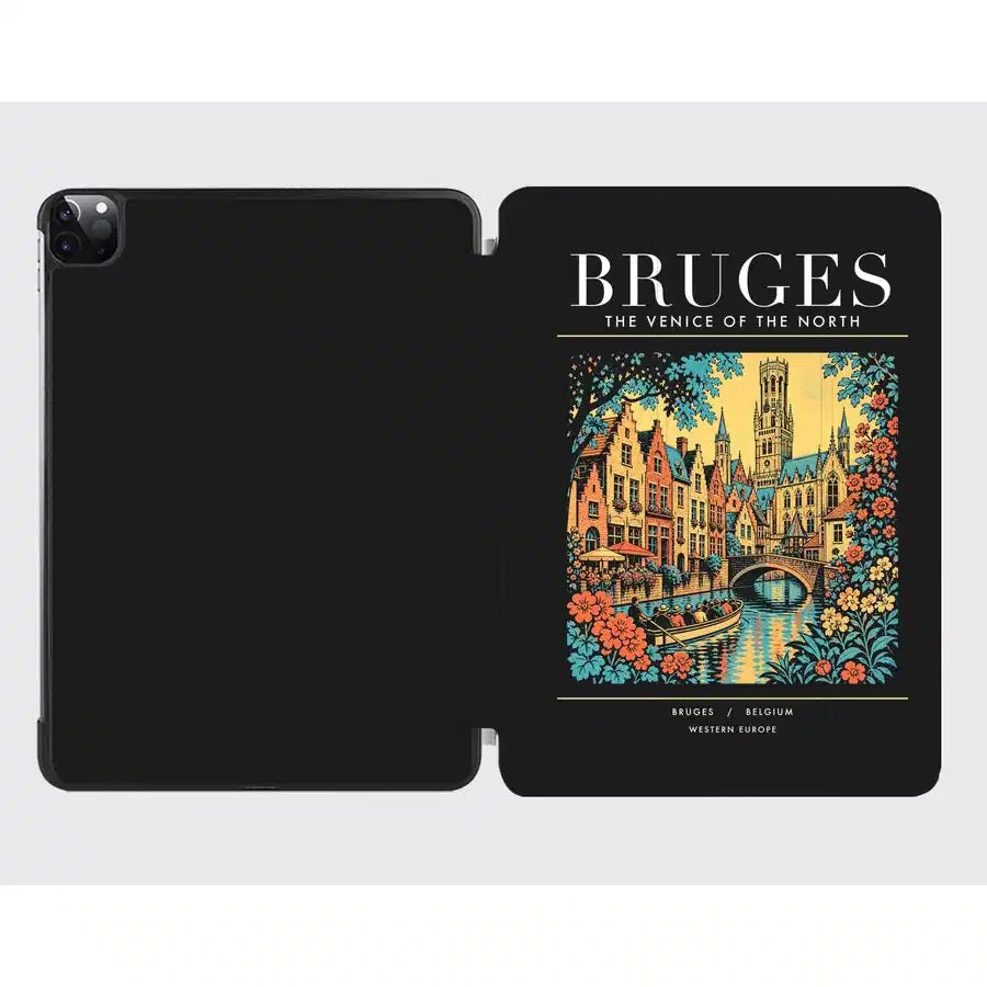 BRUGES - Poster - iPad Case - Black