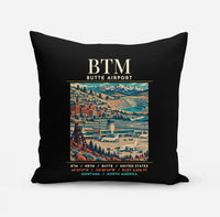 Thumbnail for BTM - Poster - Pillow - Black