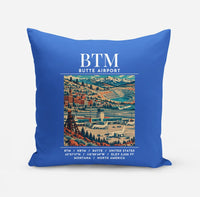 Thumbnail for BTM - Poster - Pillow - Blue