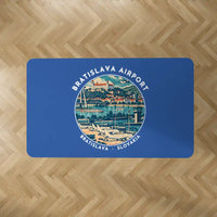 Thumbnail for M. R. Stefanik Airport (BTS) Carpets - Carpet Rectangle - Badge - Blue V2