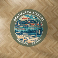 Thumbnail for M. R. Stefanik Airport (BTS) Carpets - Carpet Round - Badge - Green Army V2
