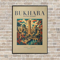 Thumbnail for BUKHARA - Poster - Canvas Framed - Beige