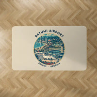 Thumbnail for Alexander Kartveli Batumi International Airport (BUS) Carpets - Carpet Rectangle - Badge - Beige