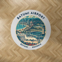 Thumbnail for Alexander Kartveli Batumi International Airport (BUS) Carpets - Carpet Round - Badge - Light Gray