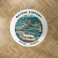 Thumbnail for Alexander Kartveli Batumi International Airport (BUS) Carpets - Carpet Round - Badge - White