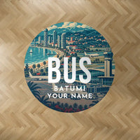 Thumbnail for Alexander Kartveli Batumi International Airport (BUS) Carpets - Carpet Round - Scene + Name