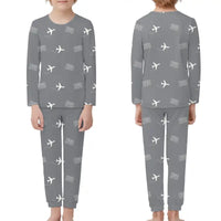Thumbnail for Boa Vista Aristides Pereira International Airport (BVC) Pajamas - Children Pajamas - Gray