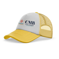 Thumbnail for Bandaranaike International Airport Colombo (CMB) trucker cap - yellow