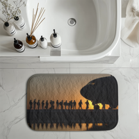 Thumbnail for Band of Brothers Theme Soldiers Designed Bath Mats