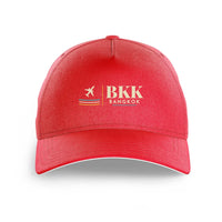 Thumbnail for Bangkok Suvarnabhumi Airport (BKK) printed hat - red