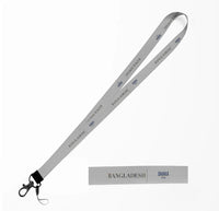 Thumbnail for Bangladesh Country Series lanyard - light gray