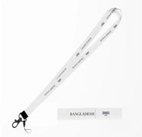 Thumbnail for Bangladesh Country Series lanyard - white
