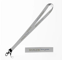Thumbnail for Bangor City Series lanyard - light gray