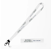 Thumbnail for Banska Stiavnica City Series lanyard - white
