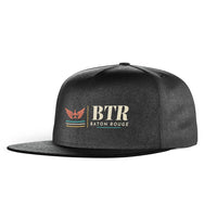 Thumbnail for Baton Rouge Metropolitan Airport (BTR) snapback - black