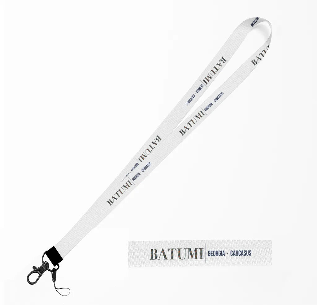 Batumi City Series lanyard - white