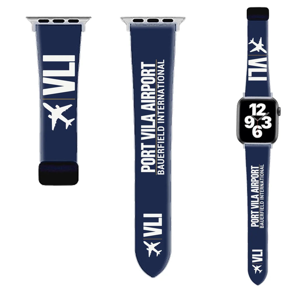 WBV6 | Bauerfield International Airport VLI — Port Vila | Navy Blue (Magnetic Band)