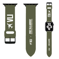 Thumbnail for WBV6 | Bauerfield International Airport VLI — Port Vila | Green Army (Metal Buckle)
