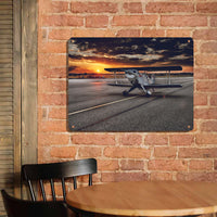 Thumbnail for Beautiful Show Airplane Printed Metal Sign