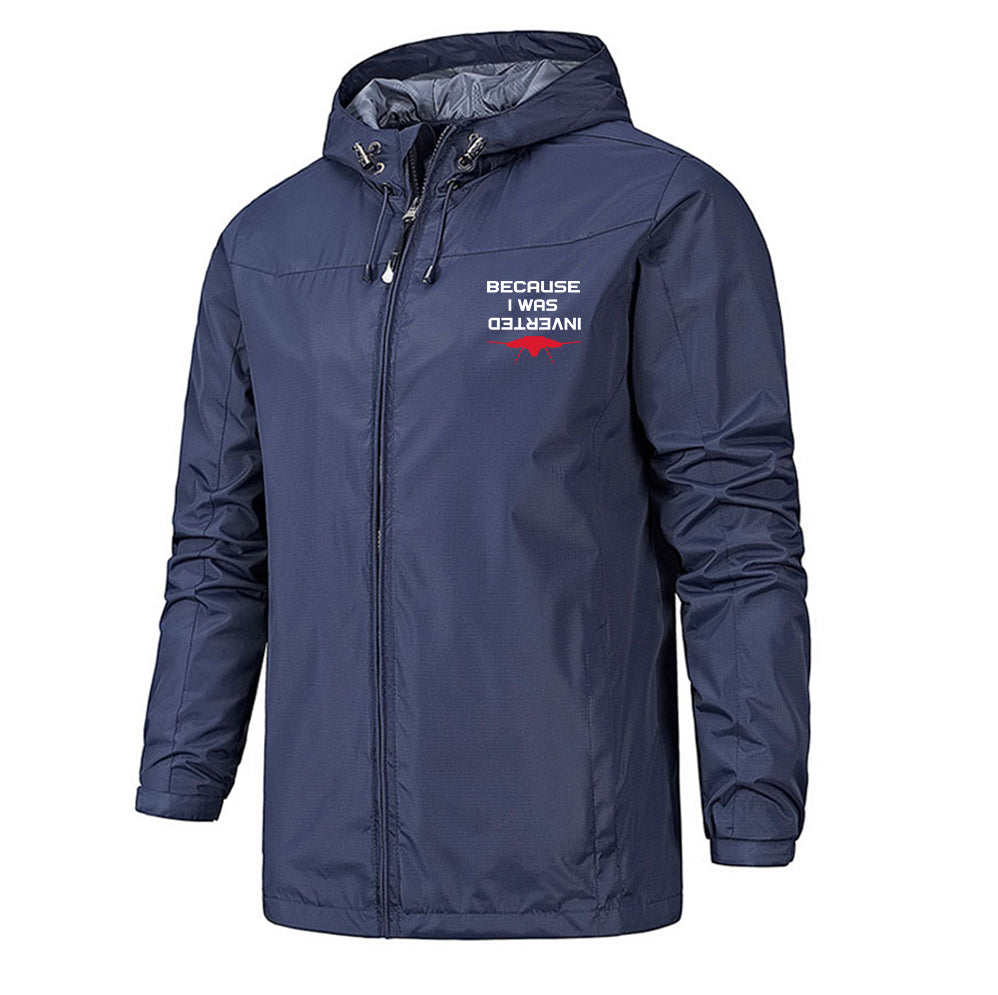 Because I was Inverted Designed Rain Jackets & Windbreakers