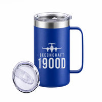 Thumbnail for Beechcraft 1900D - Beverage Mug - Heritage - Blue